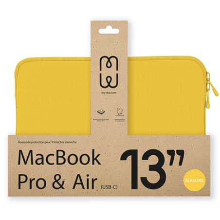 MW Housse MacBook Air / MacBook Pro 13 Seasons - Jaune